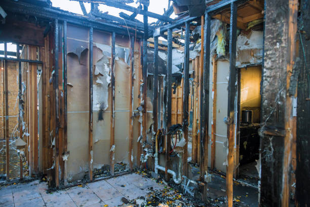 Professional Fire Damage Repair technician working in Sanibel, FL